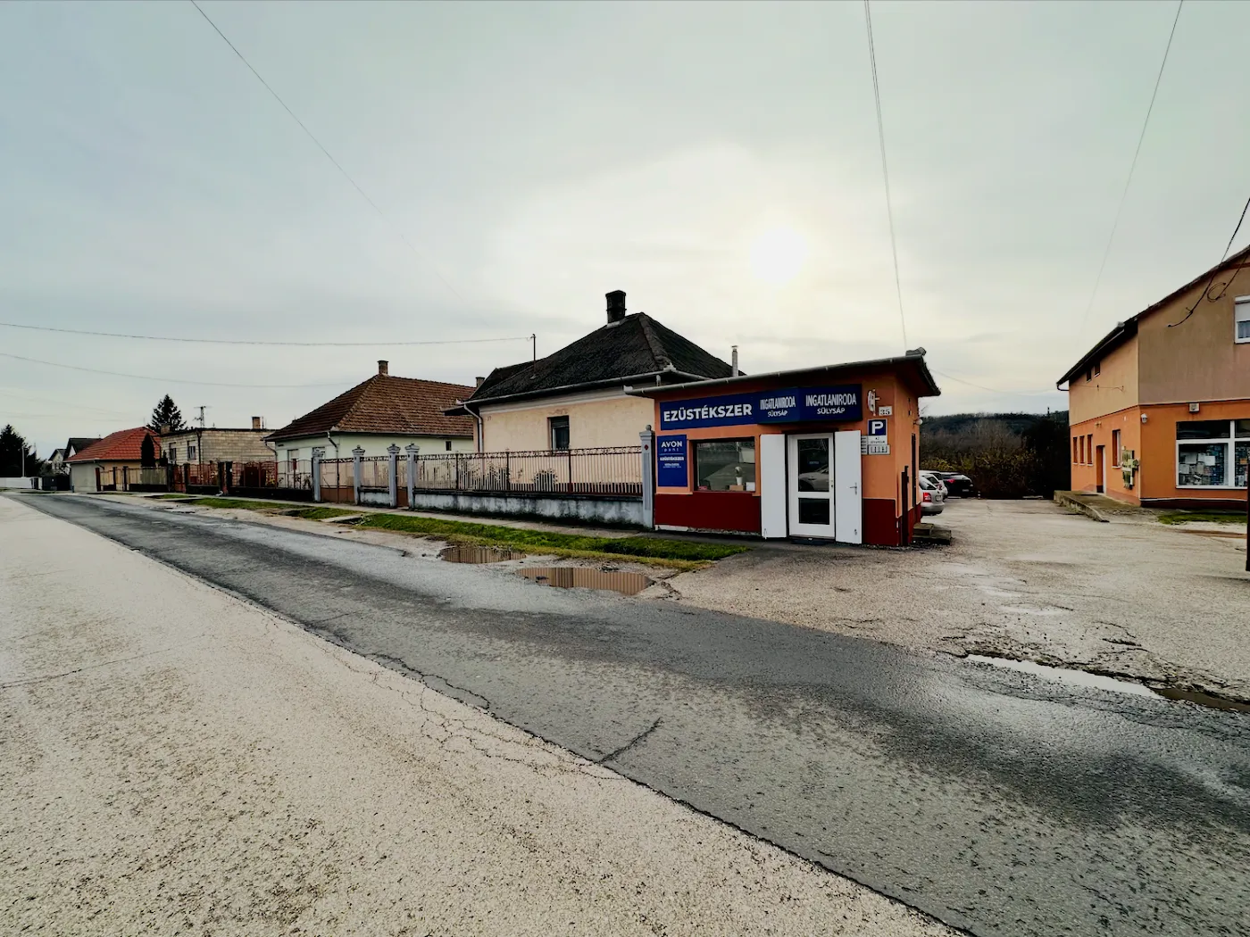Az Ezüst Kuckó üzlete kívülről